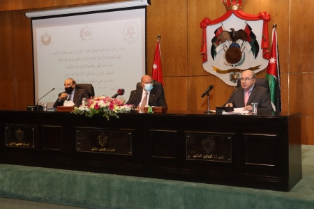 افتتاح مؤتمر بيئة الدولة الأردنية بعد مرور مئة عام