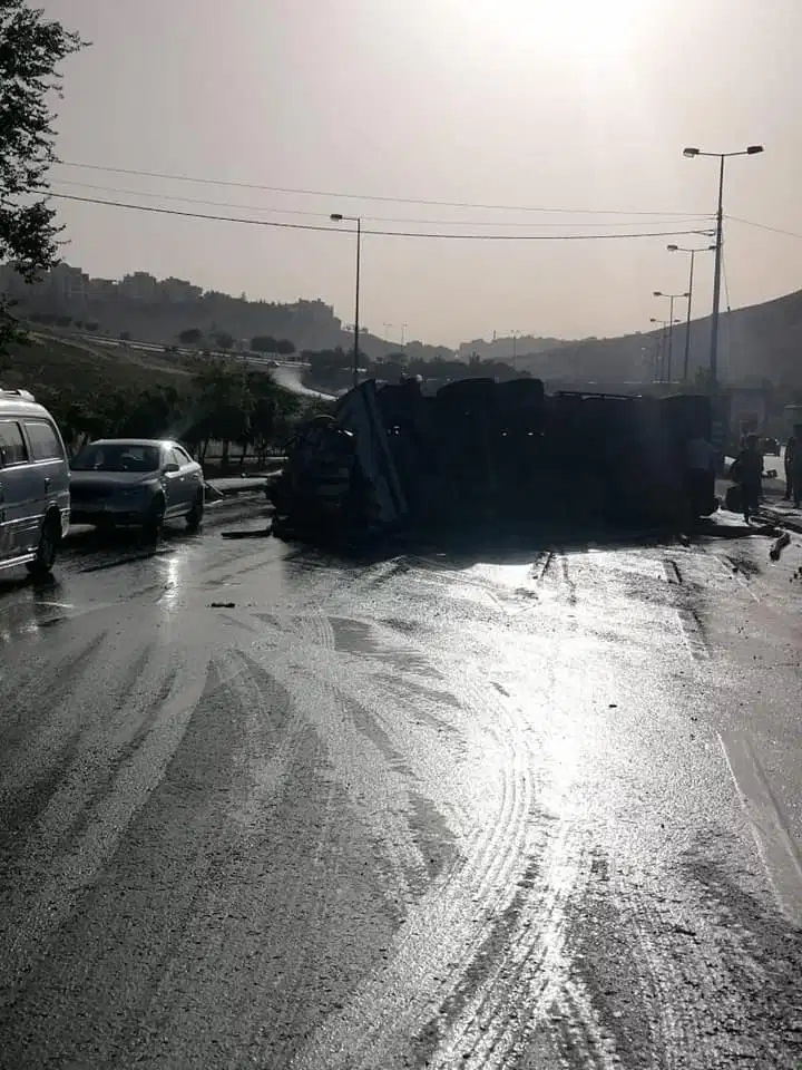 تدهور صهريج في عبدون