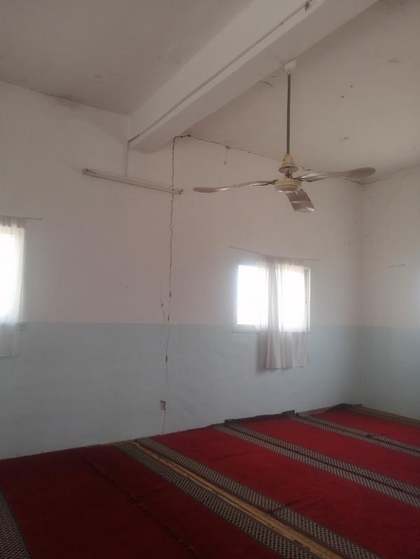 اغلاق مسجد في جرش لتصدع جدرانه