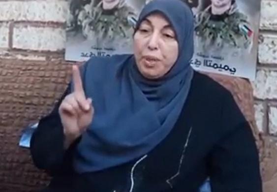 بالفيديو والدة الشهيد التميمي توجه رسالة مؤثرة